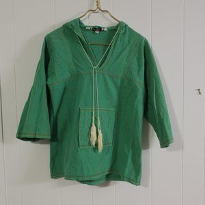 Quips(Division of Quote Me)Hooded Shirt M Vintage